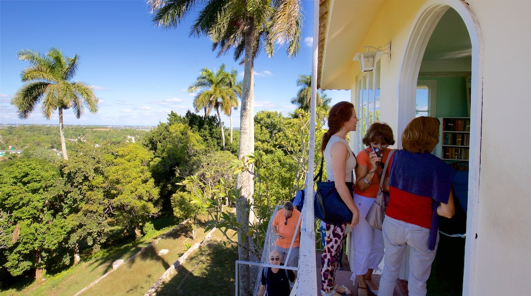 Ernest Hemingway Museum as well as a small group of people