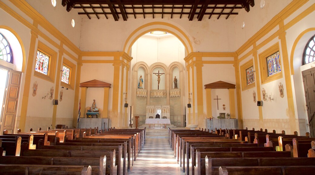 Cardenas Cathedral som inkluderar en kyrka eller katedral och interiörer