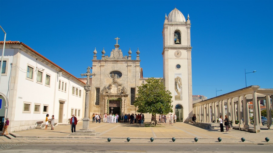 Aveiro mostrando una iglesia o catedral y arquitectura patrimonial
