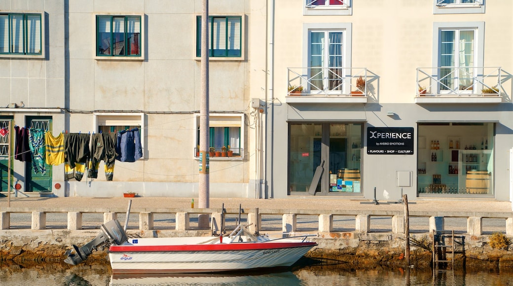 Aveiro which includes a river or creek