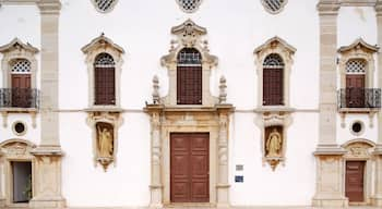 Igreja do Carmo que inclui elementos de patrimônio