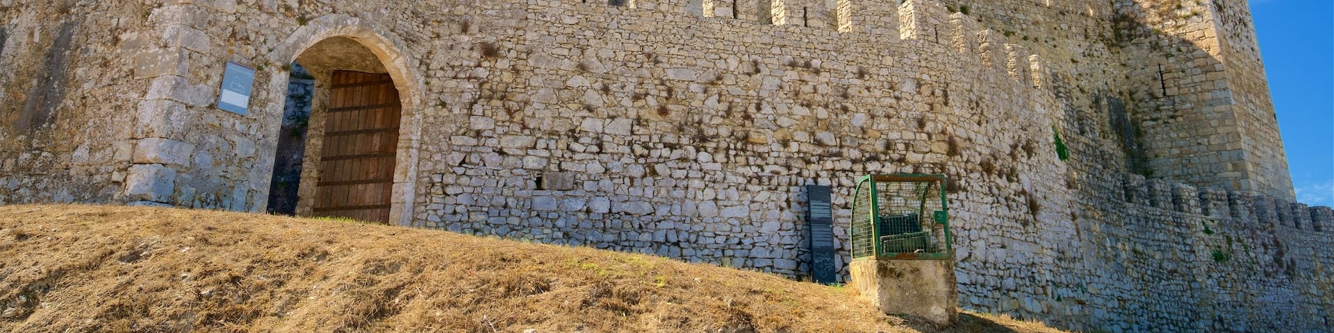 Montemor-o-Velho Castle showing a castle and heritage architecture