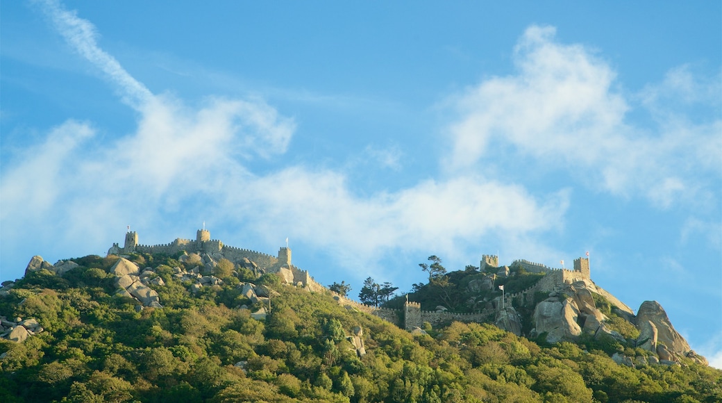 Moorish Castle showing château or palace