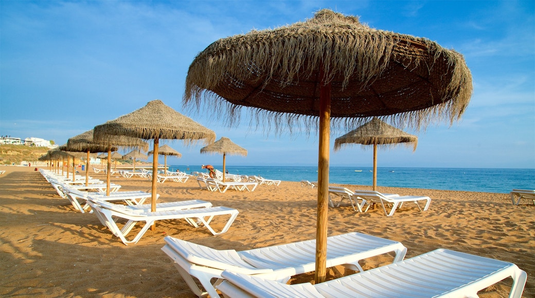 Playa del pescador que incluye una playa, escenas tropicales y vistas de una costa