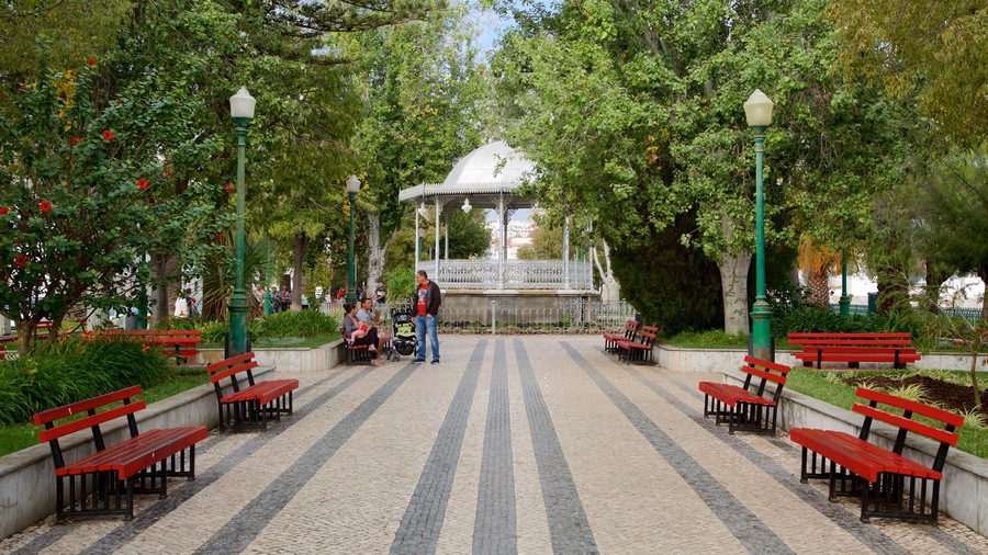 Tavira som viser en have