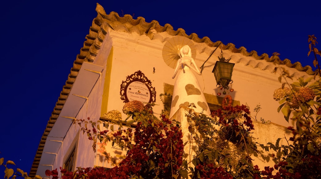 Obidos caracterizando cenas noturnas