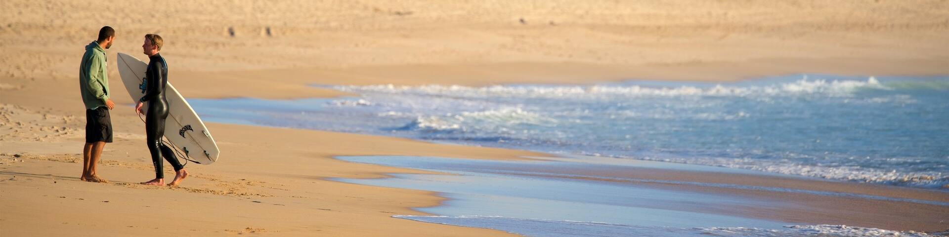 Supertubos Beach, Peniche, Leiria District, Portugal