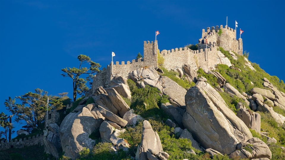 Moorish Castle featuring tranquil scenes and a castle