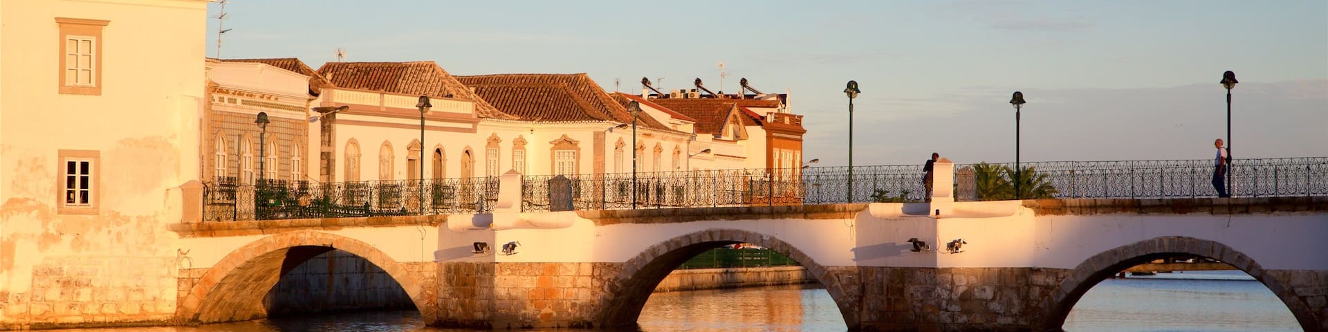 Roman Bridge showing a bridge and a river or creek