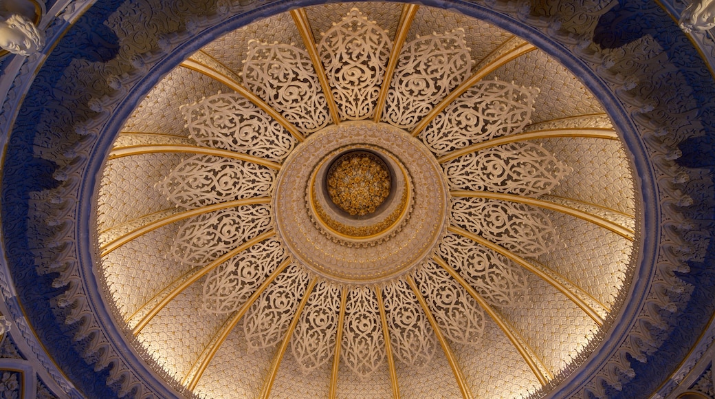 Palácio de Monserrate que inclui elementos de patrimônio e vistas internas