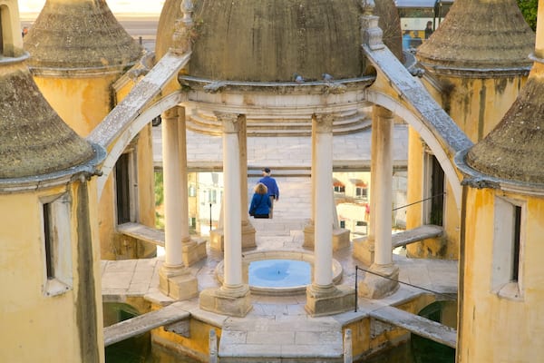 Jardim da Manga montrant patrimoine historique