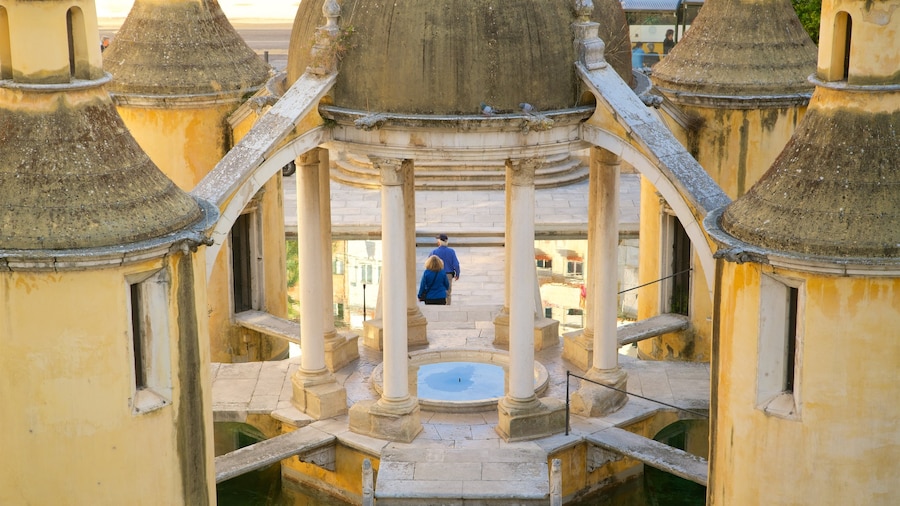 Jardim da Manga which includes heritage elements
