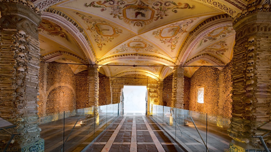 Igreja de Sao Francisco showing interior views and heritage elements