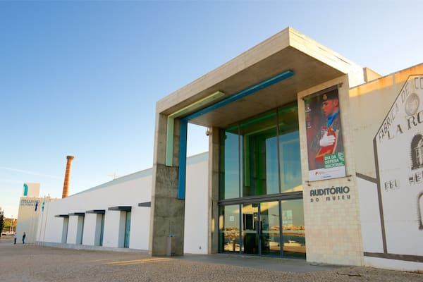 Portimao Museum showing signage