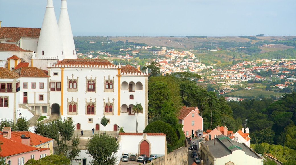 Nationalpalast von Sintra das einen ruhige Szenerie