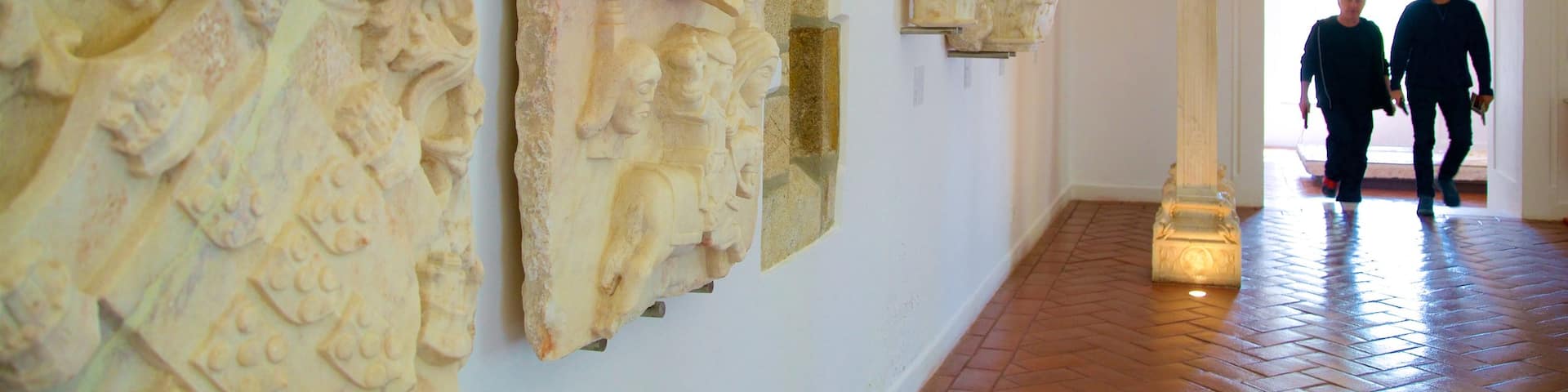 Evora Museum which includes interior views and heritage elements as well as a couple