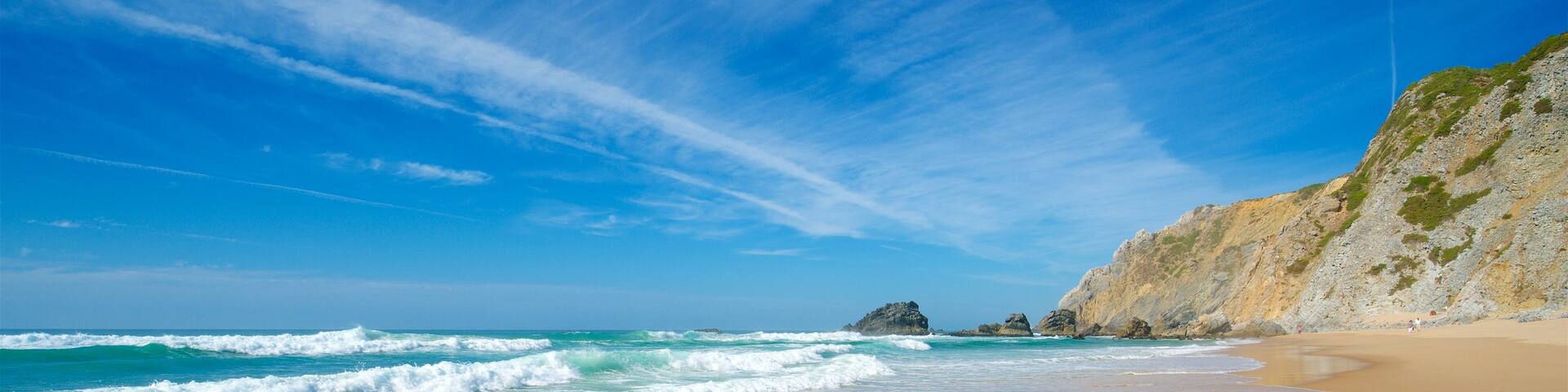 Praia de Adraga, Sintra, Distrito de Lisboa, Portugal