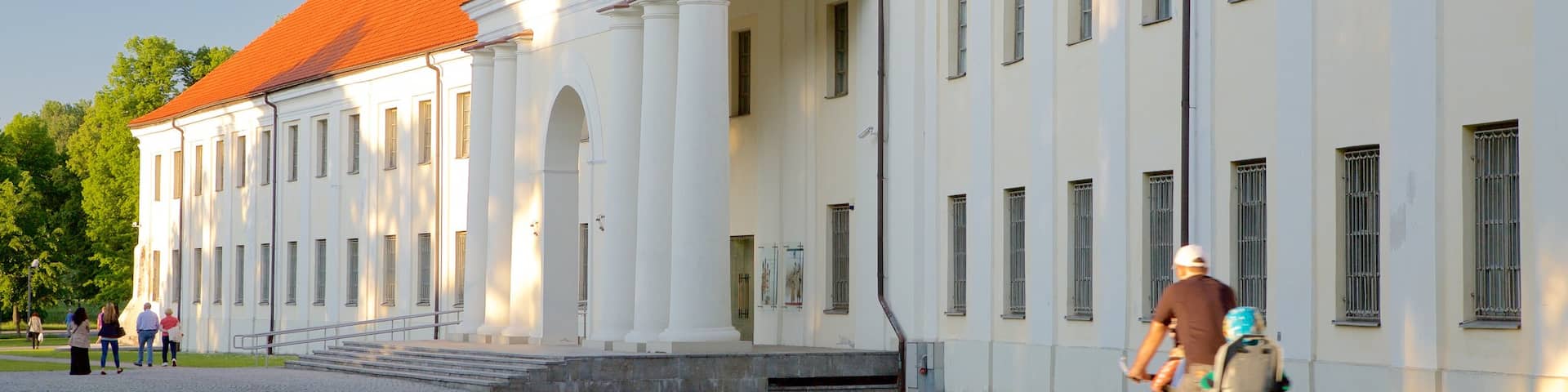 National Museum of Lithuania which includes heritage elements, a park and cycling