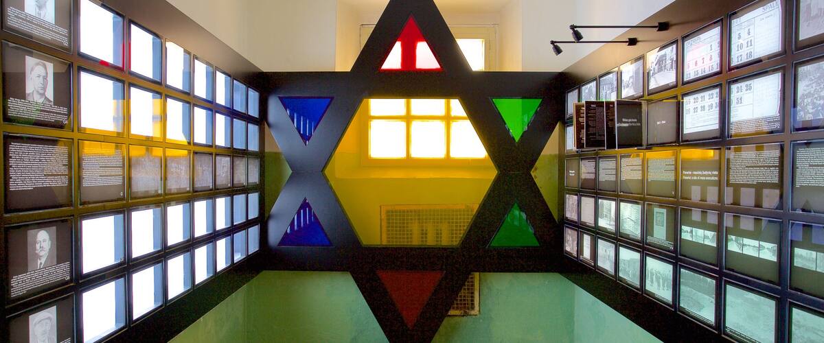 พิพิธภัณฑ์ผู้เคราะห์ร้ายของการฆ่าล้างเผ่าพันธุ์ แสดง การตกแต่งภายใน