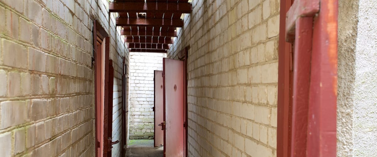 Museum of Genocide Victims showing interior views