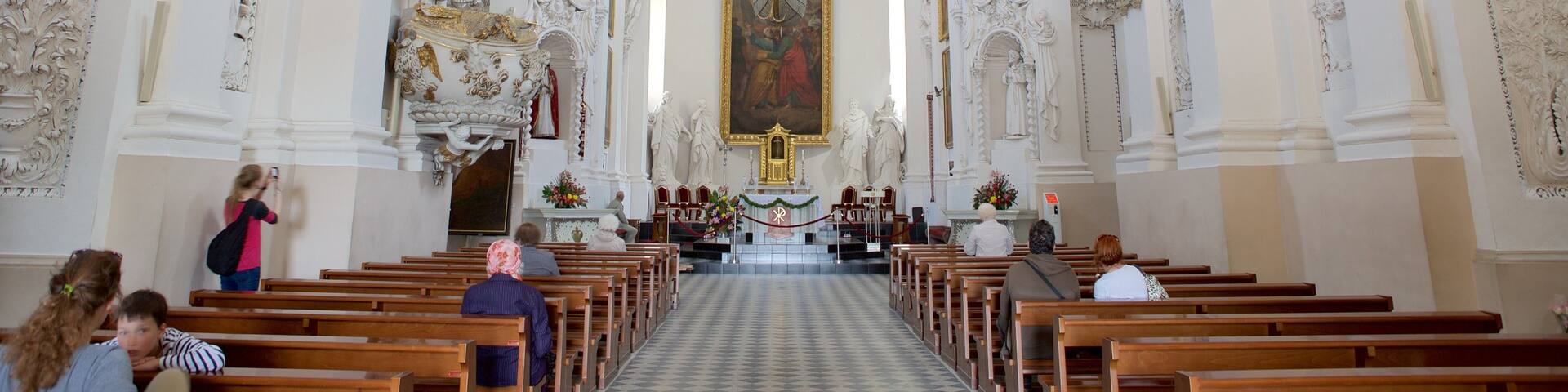 St. Peter and St. Paul\'s Church which includes a church or cathedral, interior views and heritage elements