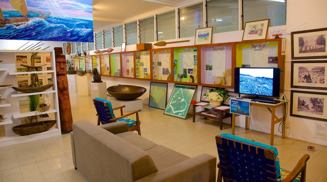 Rarotonga showing interior views