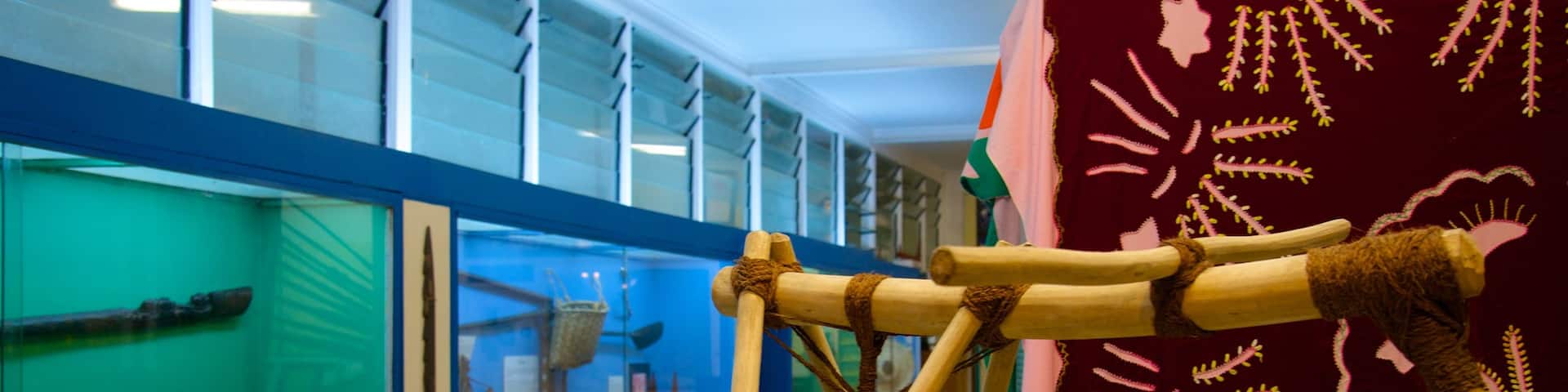 Rarotonga showing interior views