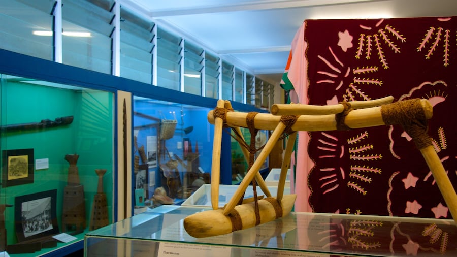 Rarotonga which includes interior views