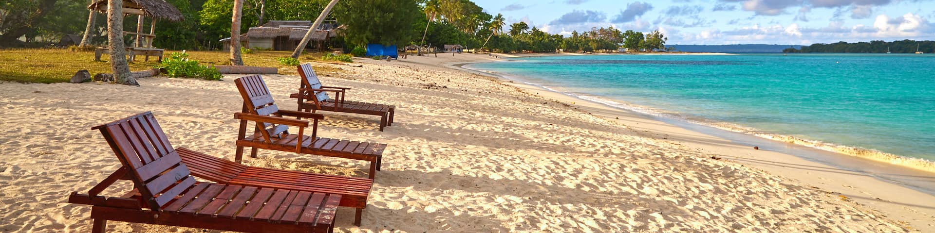Port Olry featuring a beach, tropical scenes and general coastal views