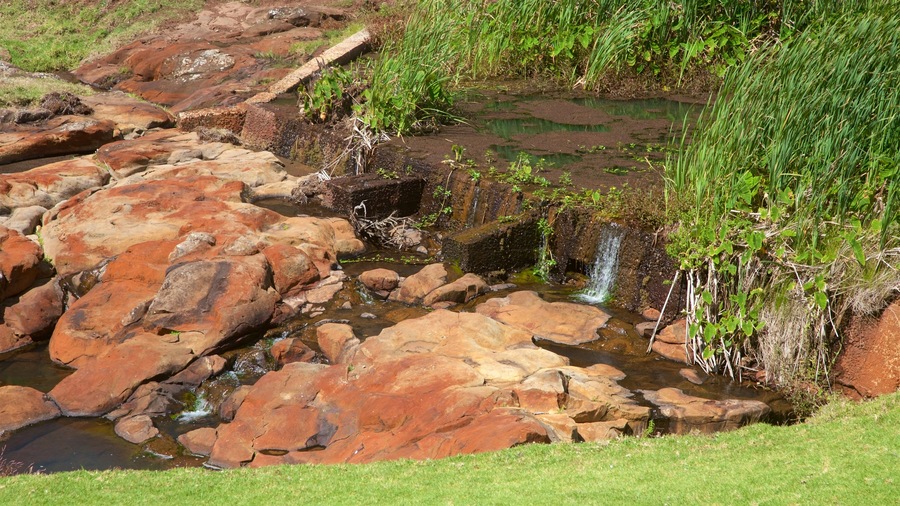 Norfolkeiland inclusief een rivier of beek