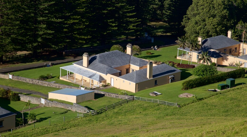 Norfolk Island showing tranquil scenes and a small town or village