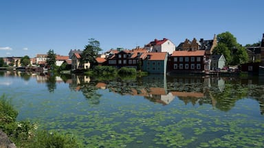 Eskilstuna som visar en å eller flod