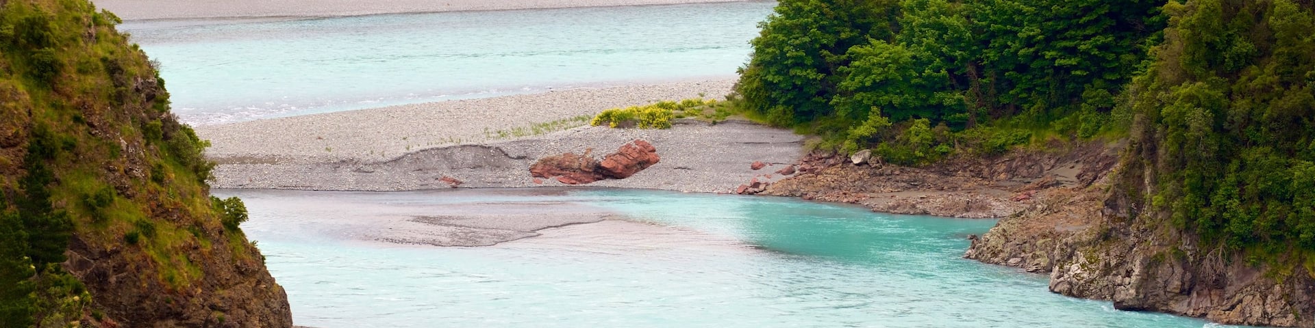 Rakaia Gorge featuring a river or creek