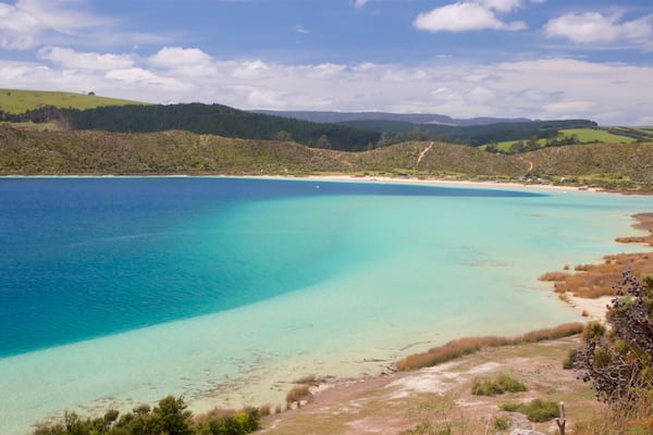 Kai Iwi Lakes featuring tranquil scenes and a lake or waterhole