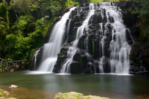 Paeroa welches beinhaltet Wasserfall