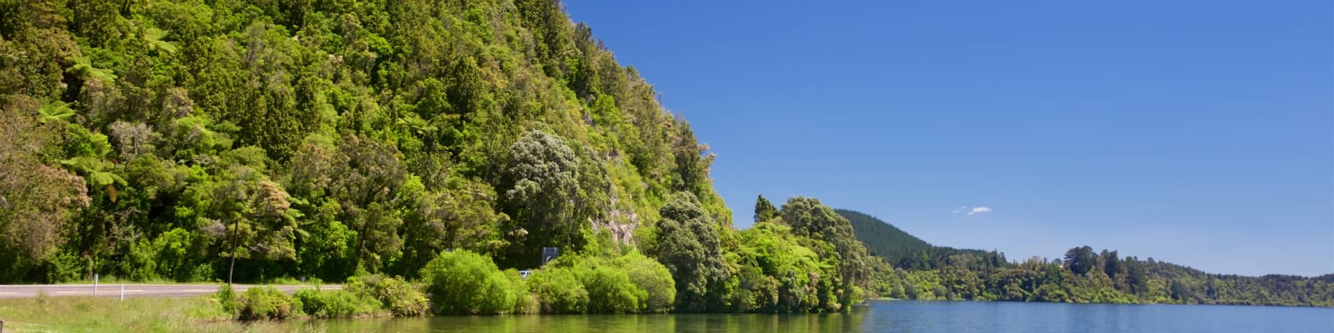 Lake Rotoiti showing tranquil scenes and a lake or waterhole