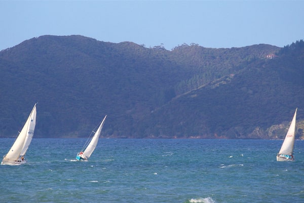 Cable Bay featuring tranquil scenes, a bay or harbour and boating