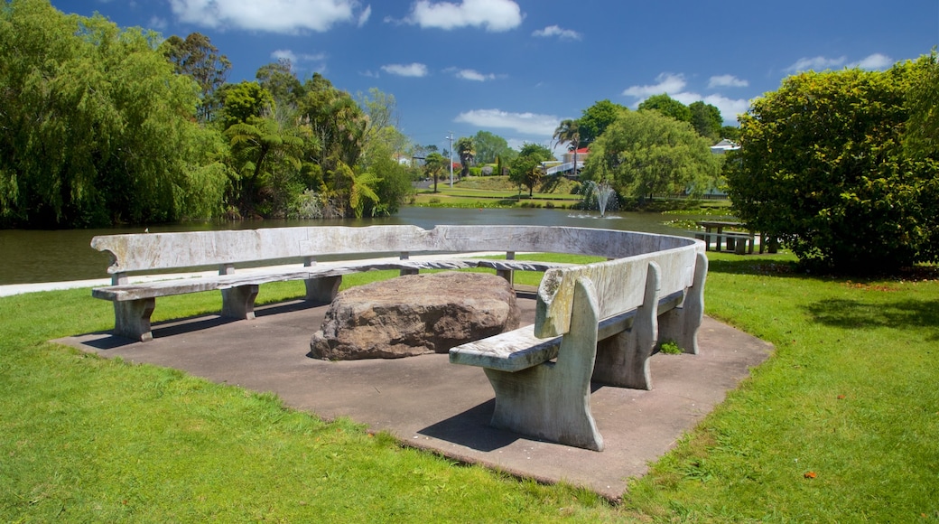 Waihi ofreciendo jardín y un río o arroyo