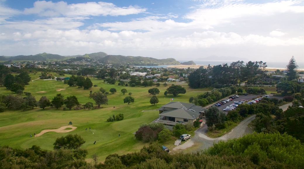 Mangawhai Heads which includes tranquil scenes and landscape views