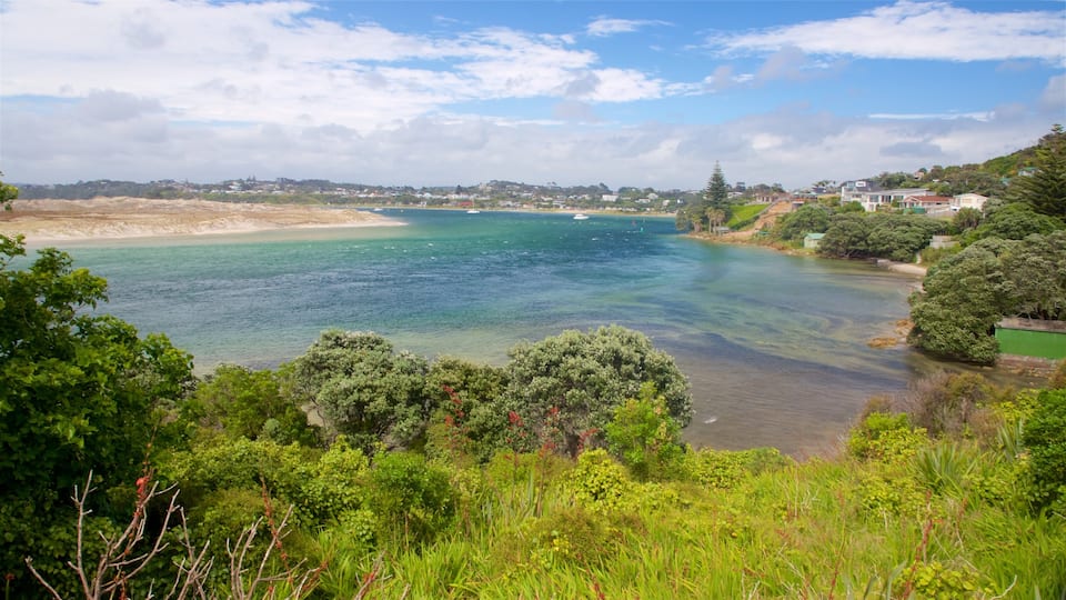 Mangawhai Heads which includes a river or creek
