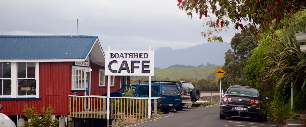 Rawene showing signage