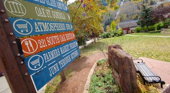 テルライド スキー エリア 表示 公園 と 標識