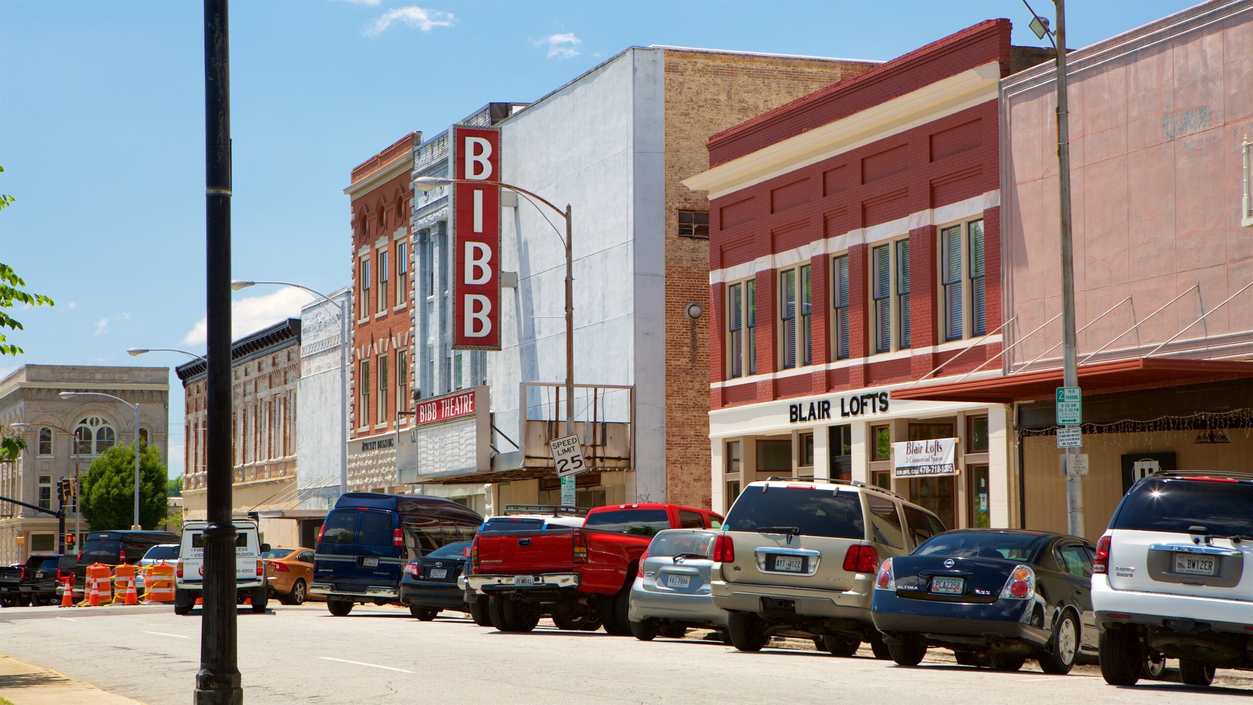 Macon which includes signage