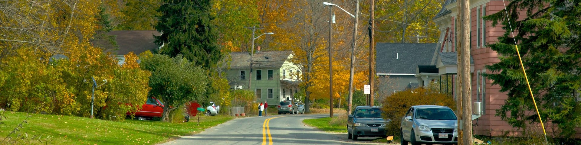 Hancock qui includes petite ville ou village et scènes tranquilles