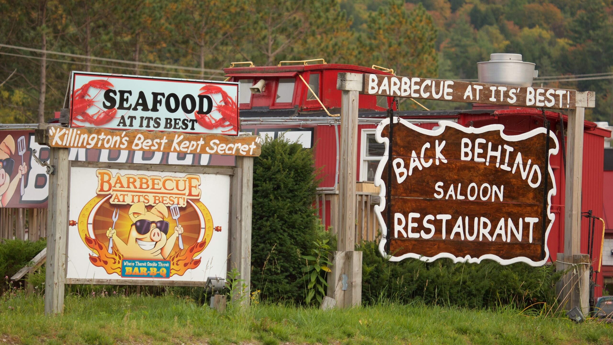 Killington which includes signage