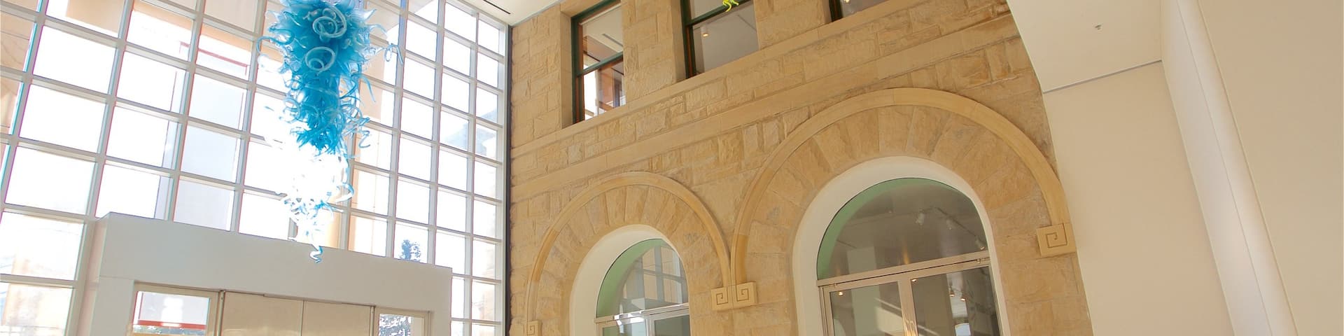 San Jose Museum of Art which includes interior views