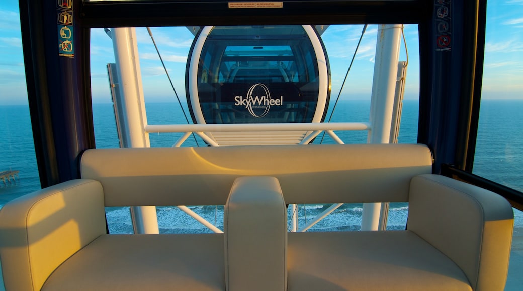 SkyWheel Myrtle Beach showing general coastal views