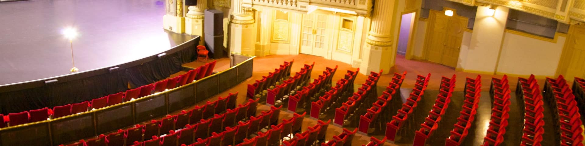 Majestic Theater featuring theater scenes and interior views