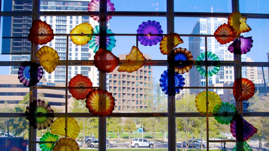 Dallas Museum of Art qui includes art et vues intérieures