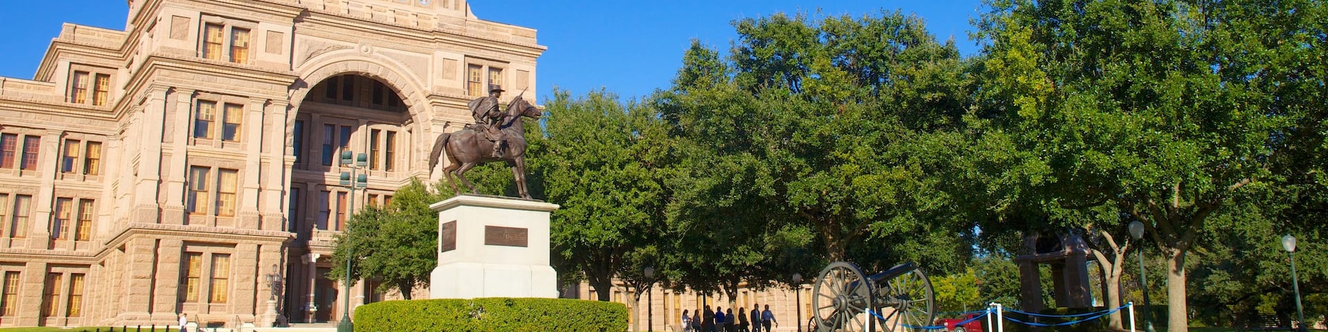 Texas State Capitol mit einem Stadt, Verwaltungsgebäude und historische Architektur